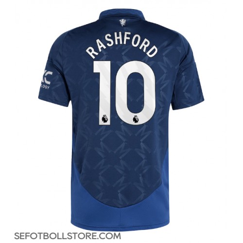 Manchester United Marcus Rashford #10 Replika Bortatröja 2024-25 Kortärmad